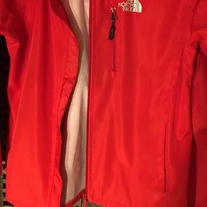 Red size small North Face jacket